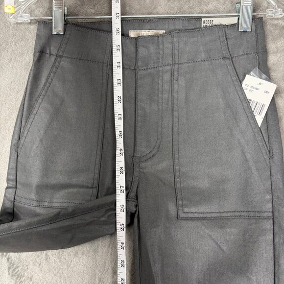 KUT From The Kloth Reese Ankle Straight Leg Pants Women’s 0 Gray Minimalist Chic - Picture 6 of 8